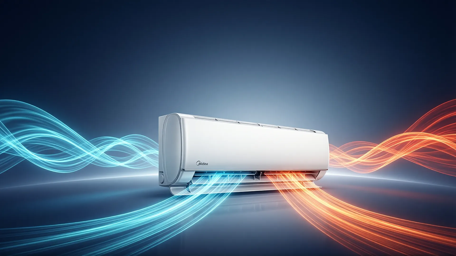 Equipo de climatización instalado con acabado estético en hogar de Santiago