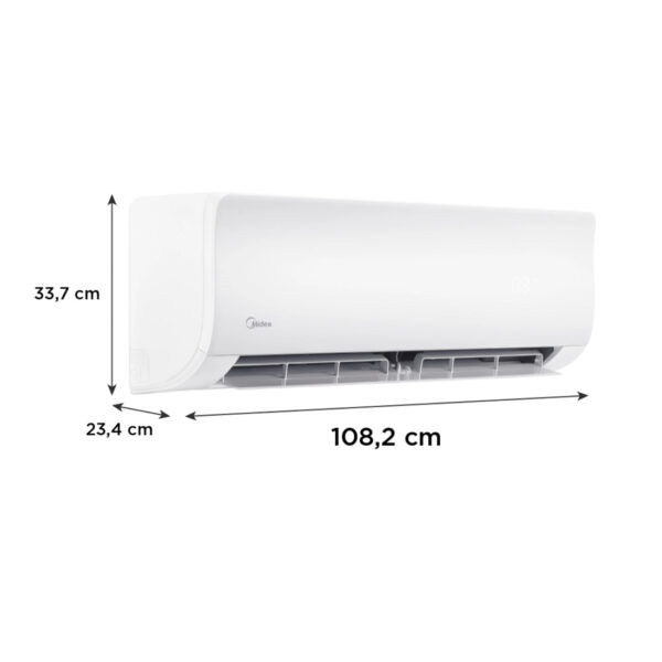 Aire Acondicionado MIDEA Inverter Quattro Xtreme Dura 24.000 BTU - 40 m² - Frío/Calor – WIFI - Imagen 4